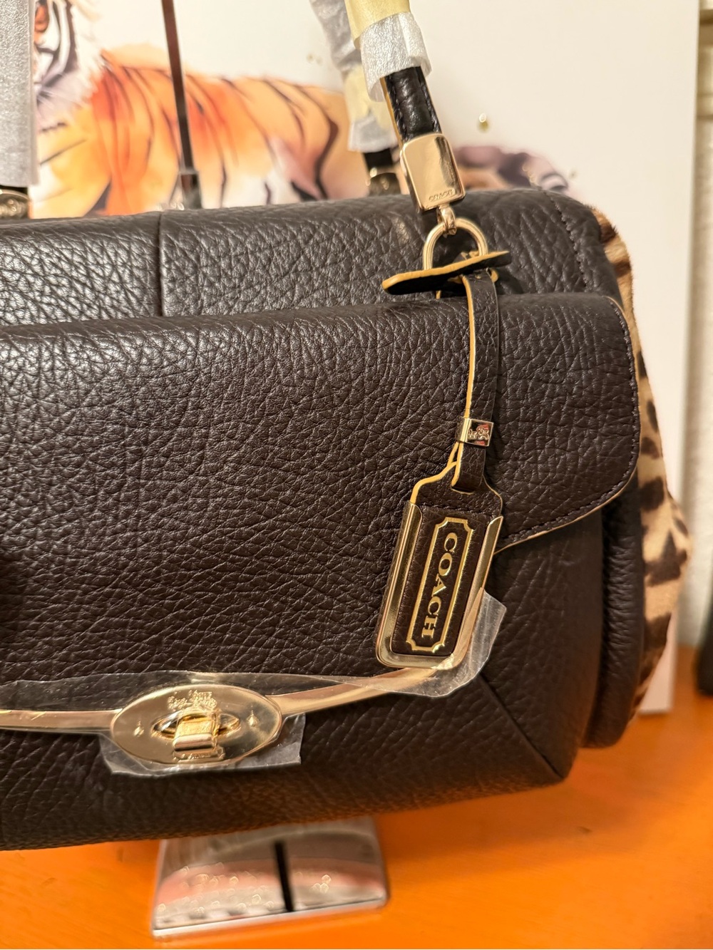 Coach 25255 Madison Madeline East West Satchel NWT - Picture 3 of 16